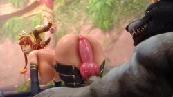 Alexstrasza & Worgen (Dragonflight) Rule 34 Video