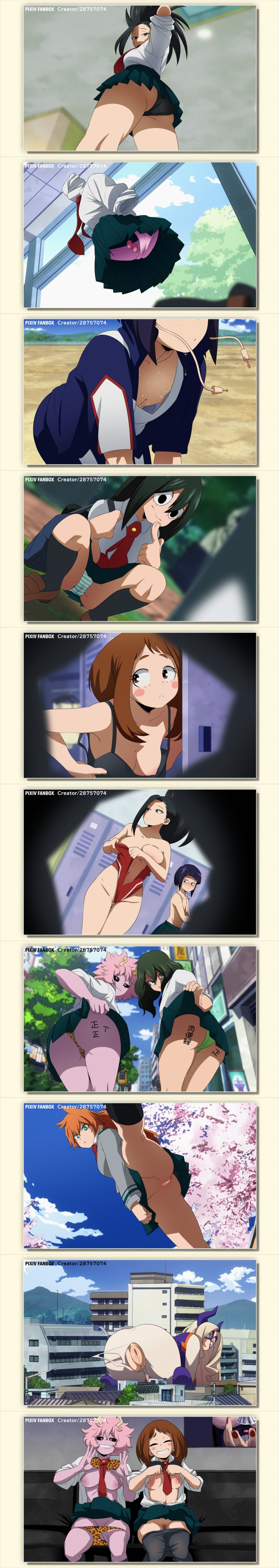 Itsuka Kendou & Jirou Kyouka (Boku No Hero Academia) Rule 34