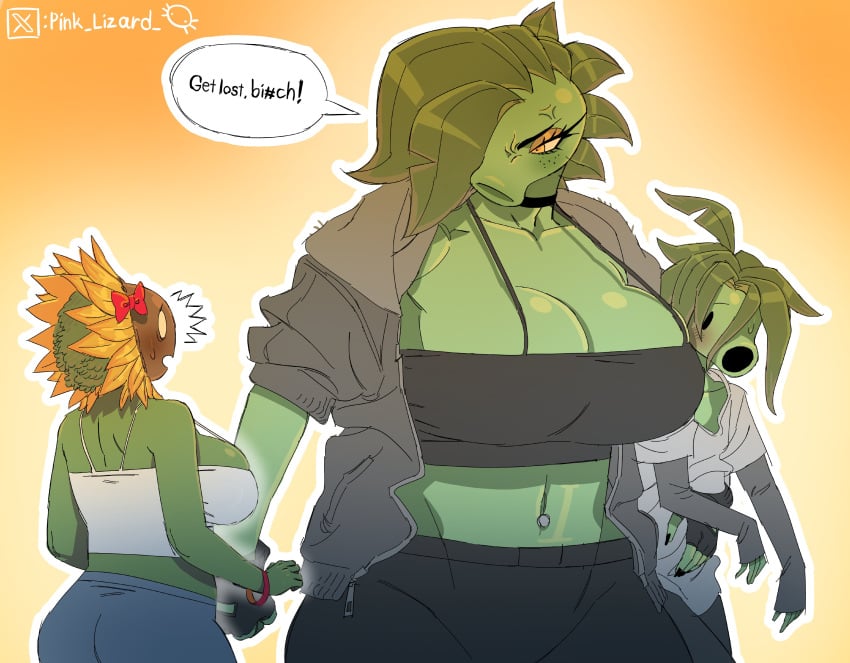Peashooter & Peablaze Plants vs Zombies Rule 34 – Anthro Pic #49
