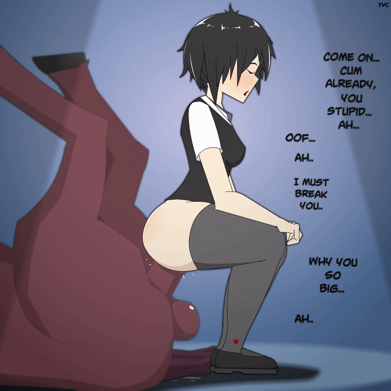 Peni Parker & Penny Parker (Marvel) Rule 34 GIF
