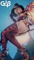 Mercy & Witch Mercy (Blizzard Entertainment) Rule 34 Video