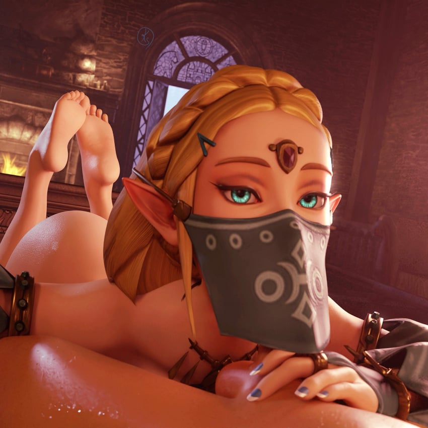 Zelda (The Legend Of Zelda) Rule 34 – Blue Eyes