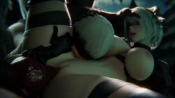 Yorha 2b & Yorha 9s (Nier: Automata) Rule 34 Video