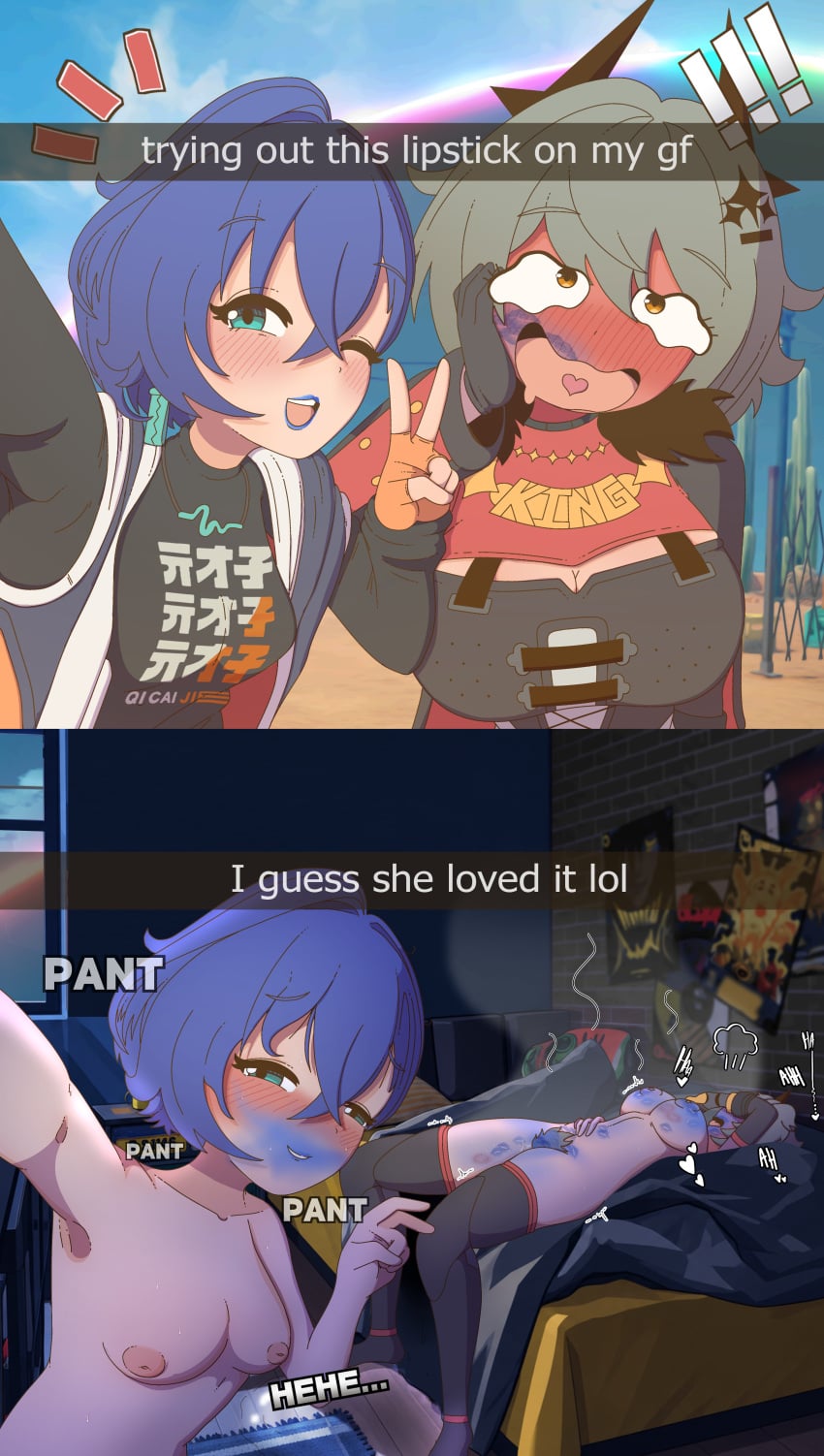 Belle Zenless Zone Zero Rule 34 – Lesbian & Big Tits Comic