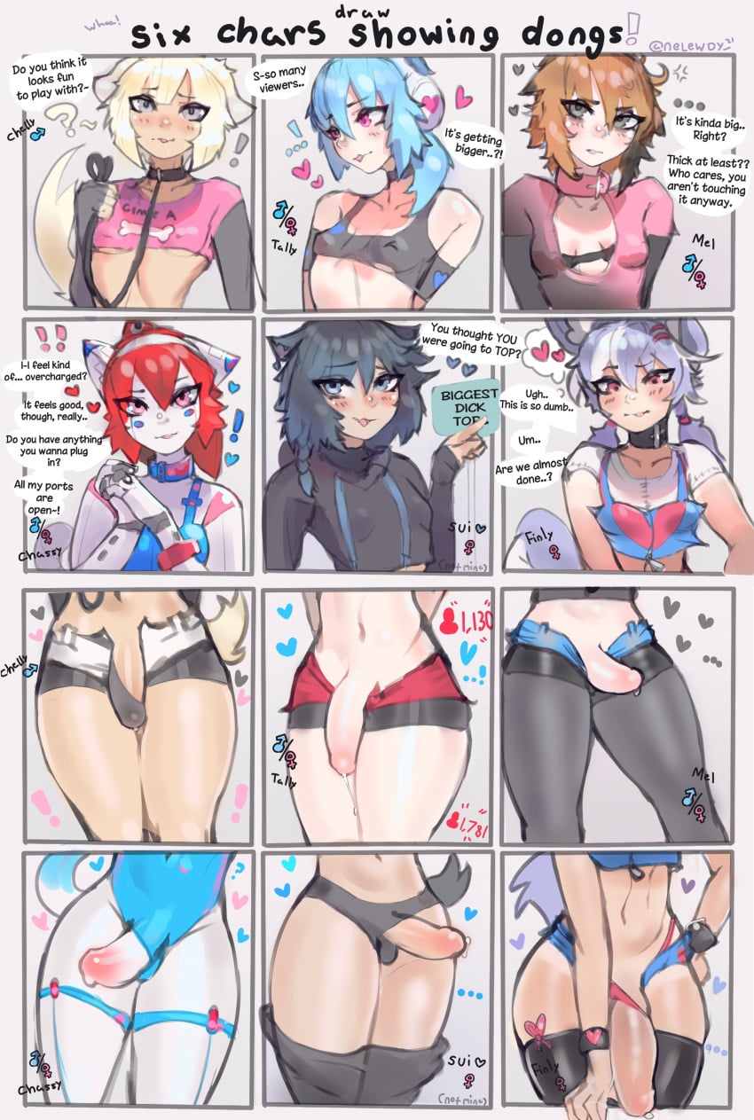 Chelly & Chussy (Final Fantasy) Rule 34 – Androgynous