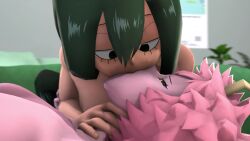 Mina Ashido & Tsuyu Asui (My Hero Academia) Rule 34 Video