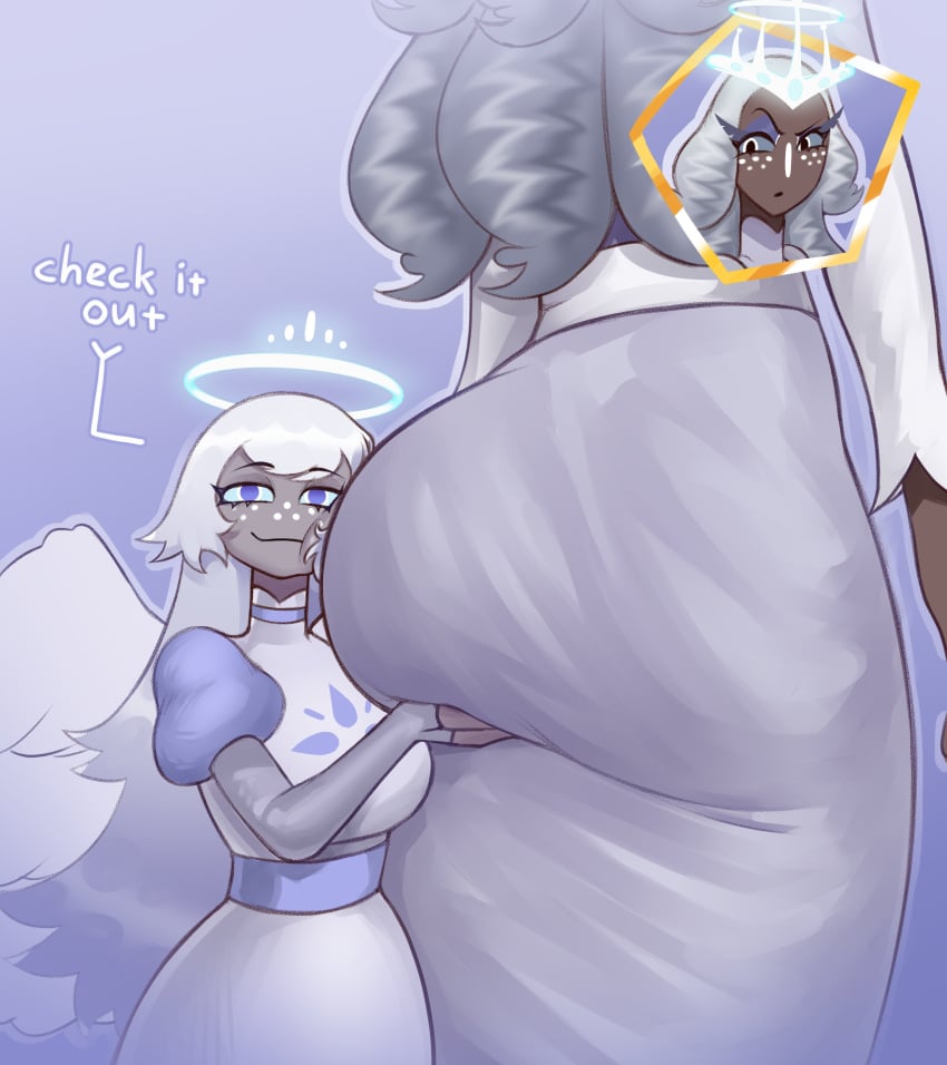 Emily & Sera (Hazbin Hotel) Rule 34 – 2angels