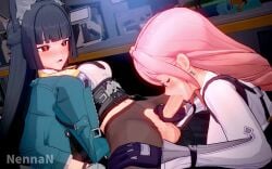 Hoshimi Miyabi & Tsukishiro Yanagi (Zenless Zone Zero) Rule 34 Video