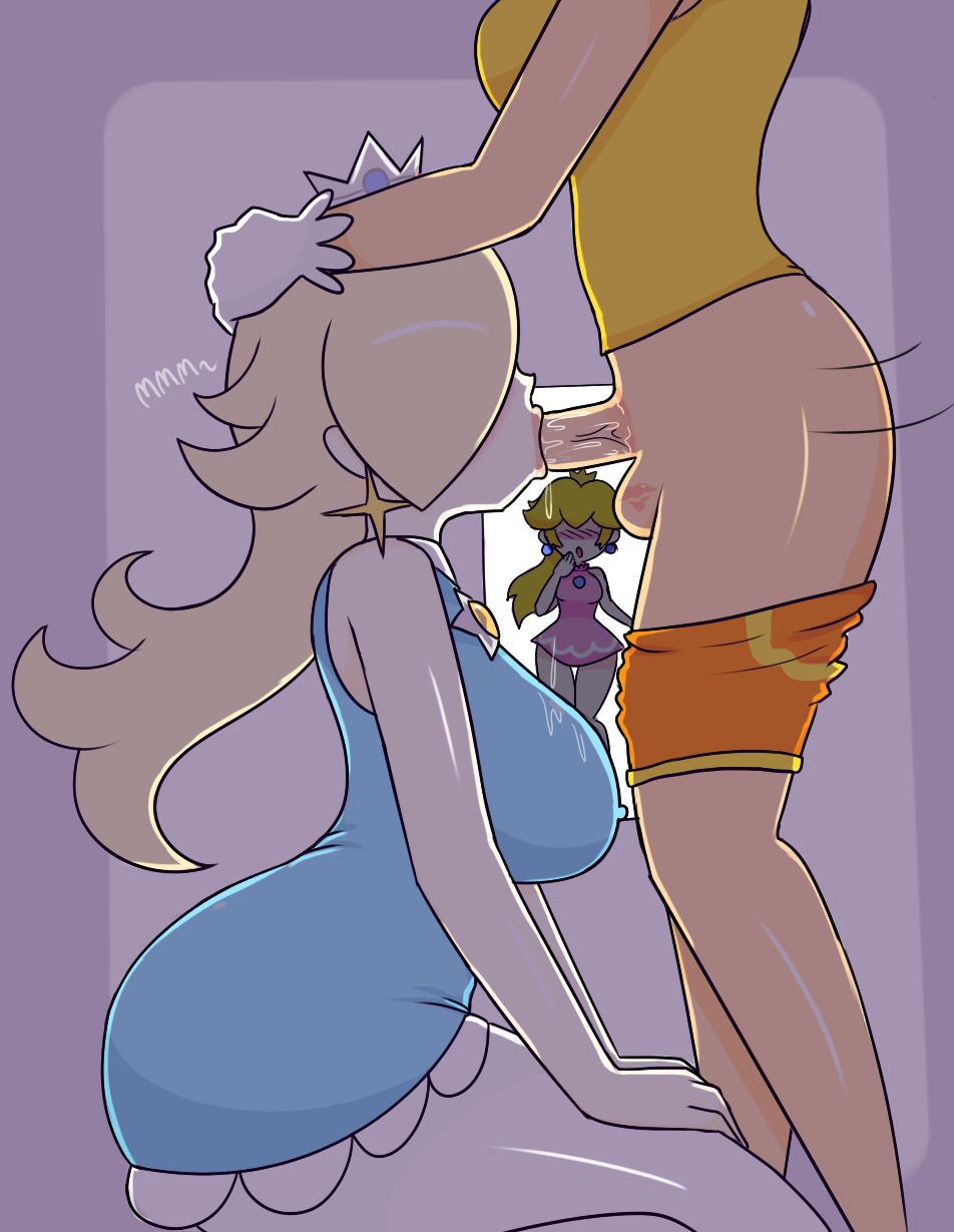 Princess Daisy & Princess Daisy (Mario) Rule 34