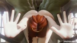 Human Fiona & Princess Fiona (Shrek) Rule 34 Video