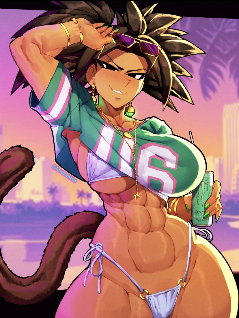 Gtavi Cover Girl & Kefla (Dragon Ball) Rule 34