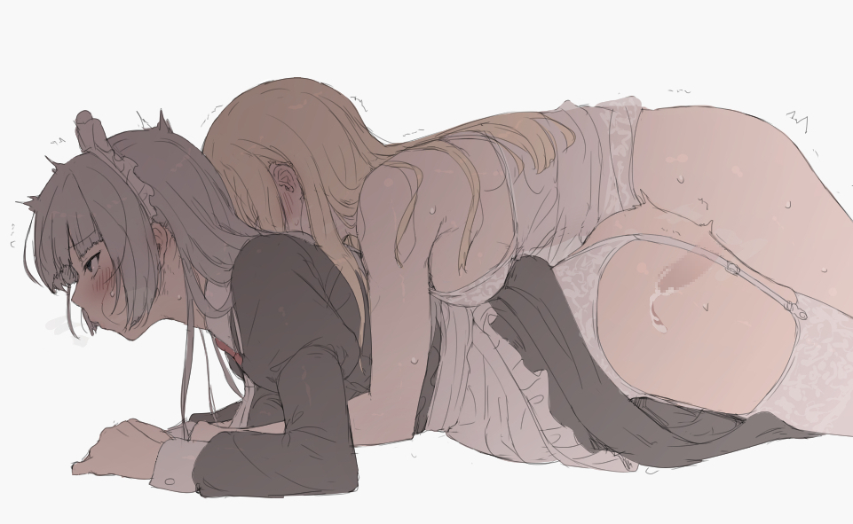 Futa-sama & Grey-haired Maid (Original) Rule 34