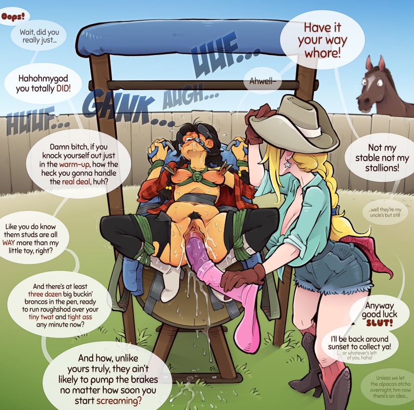 Becky & Lisa Chang (Original) Rule 34 – Abandonment Play
