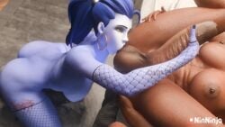 Amelie Lacroix & Nyl Pharah (Overwatch) Rule 34 Video