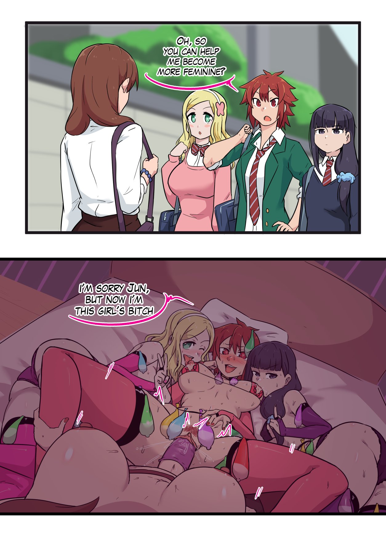 Aizawa Tomo & Carol Olston (Tomo-chan Wa Onna No Ko) Rule 34